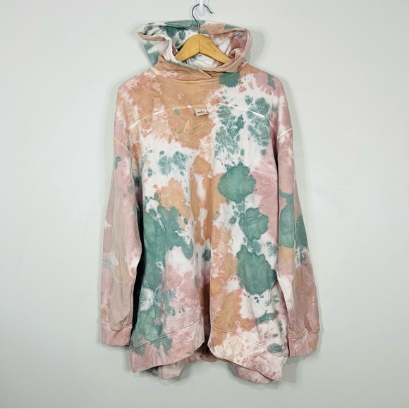 Nike Sportswear French Terry Tie-Dye Hoodie XL - Picture 4 of 14